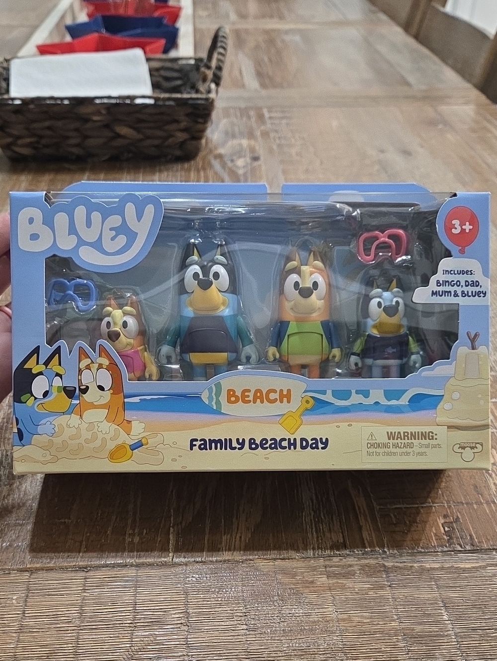 Bluey Family Beach Day Playset
